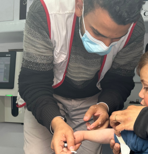 Gaza - vaccination polio