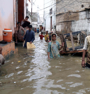 Pakistan inondations été 2022