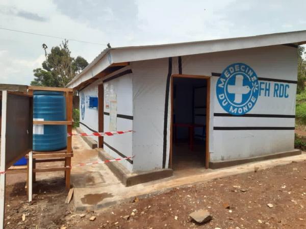 Salle de triage et d’isolement à Bukavu