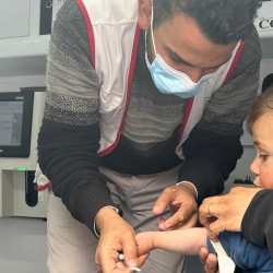 Gaza - vaccination polio